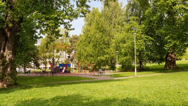 Lekeplass i nærområdet.
