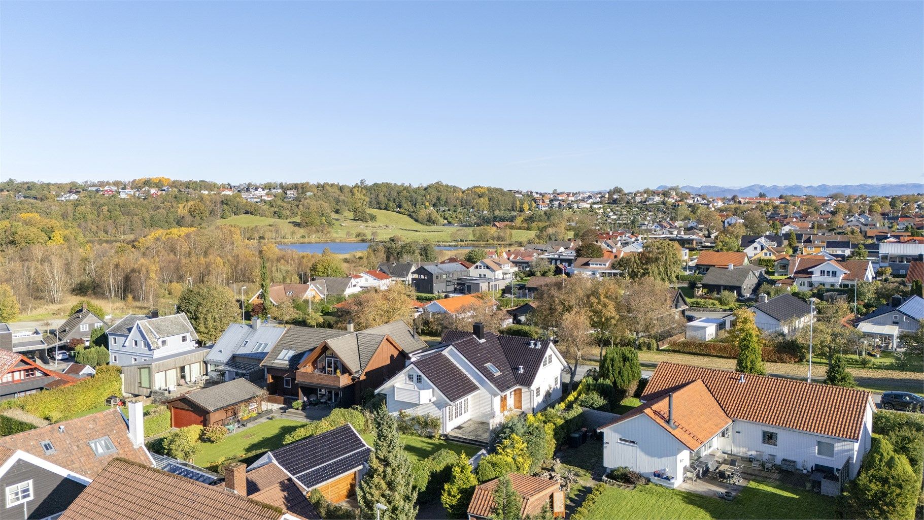 Nærområdet på Stokka byr på flotte rekreasjonsmuligheter med kort vei til både Litla og Store Stokkavatnet.