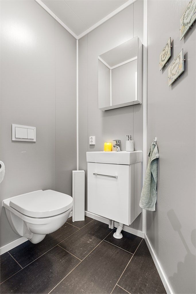 Wc rom i 1 etg er superpraktisk å ha