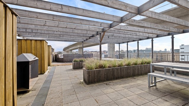 Felles takterrasse.