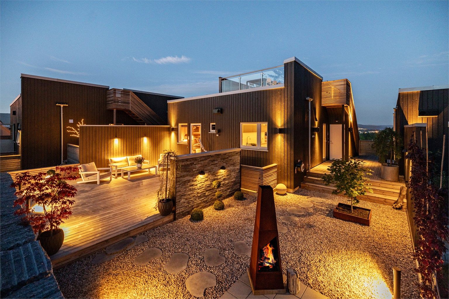 Flere flotte uteplasser 