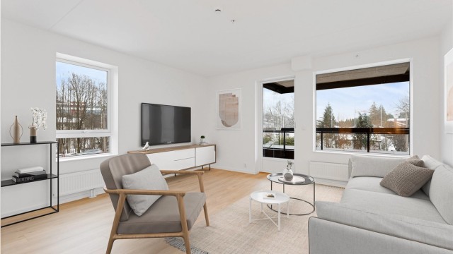 Velkommen til Torstadåsen 1 (digitalt stylet bilde). Foto: Zovenfra AS