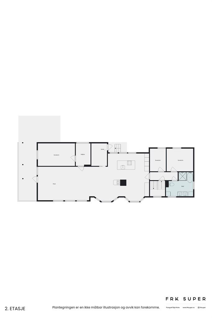 Plantegning overetasje