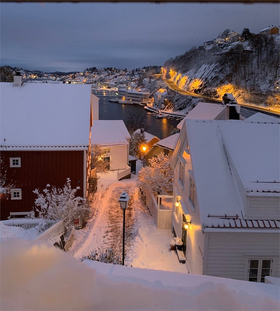 Tyholmen byr på en stemningsfull atmosfære året rundt.