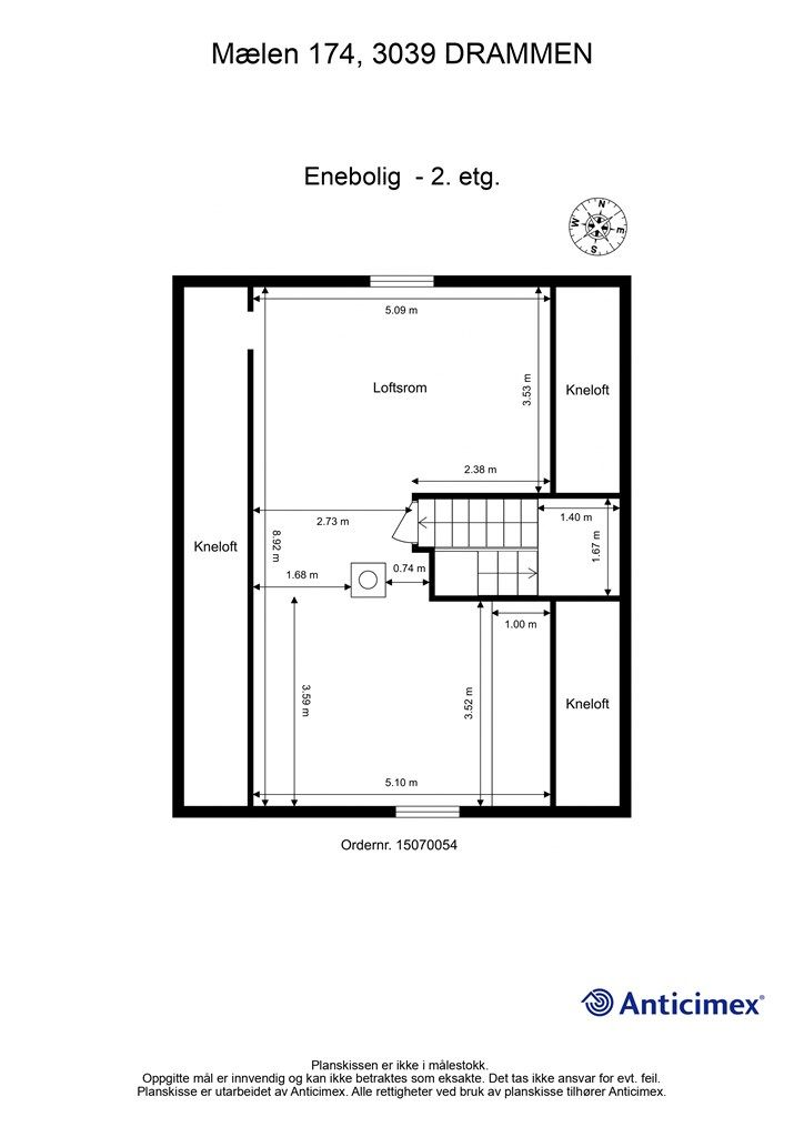 Plantegning 2. etasje