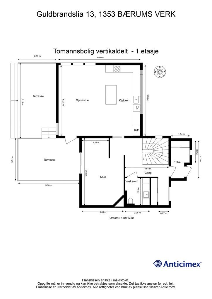 Plantegning 1.etasje
