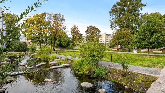 Klosterenga park som nærmeste nabo!