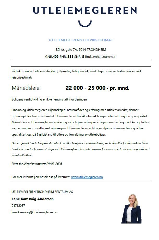 Leieprisvurdering