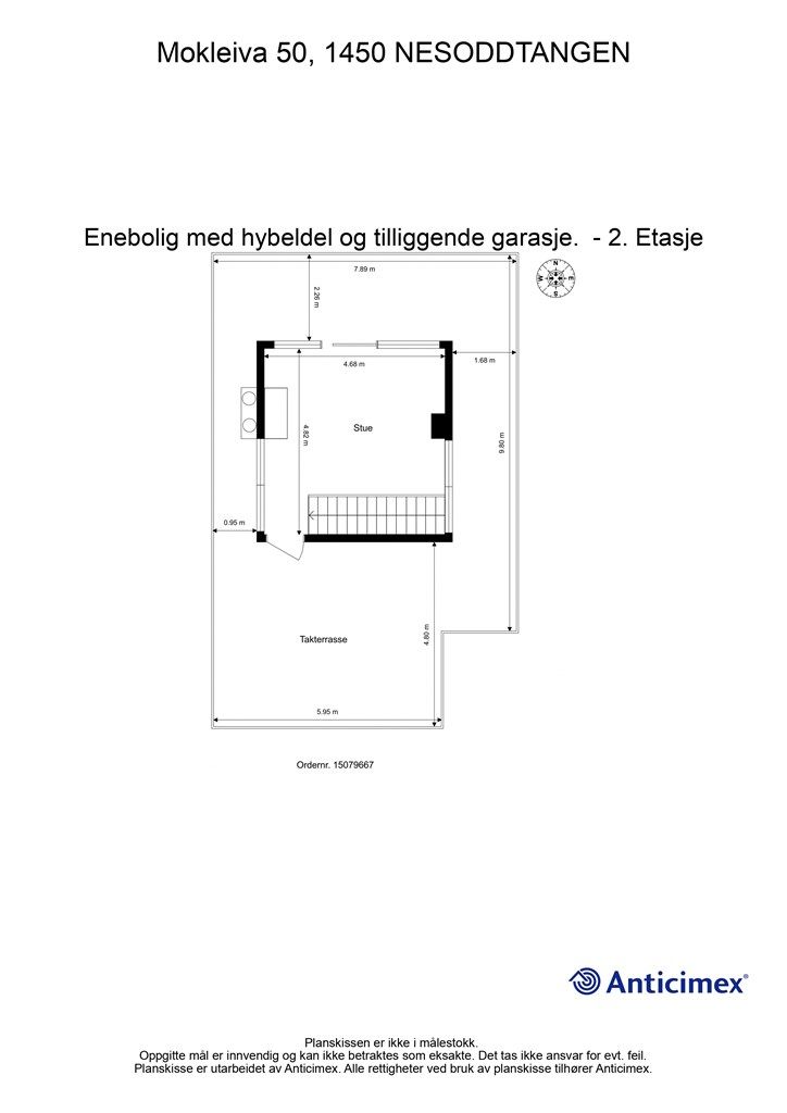 Plantegning 2. etasje