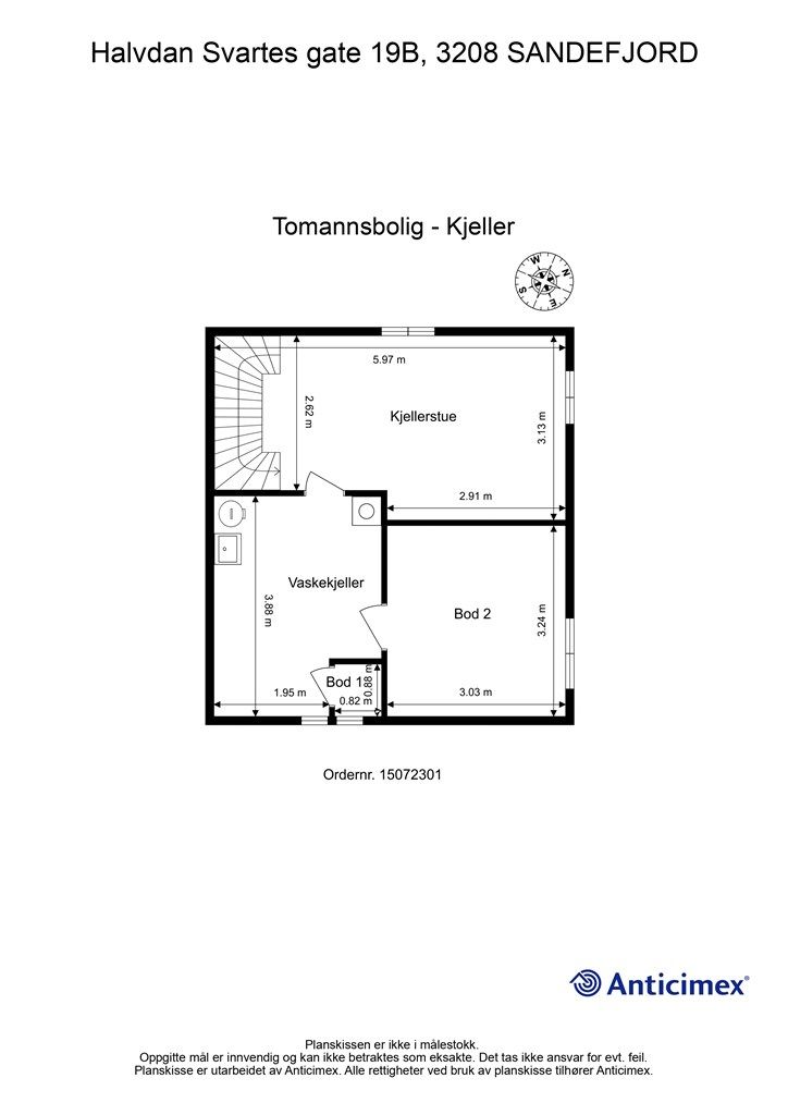 Plantegning - Kjeller