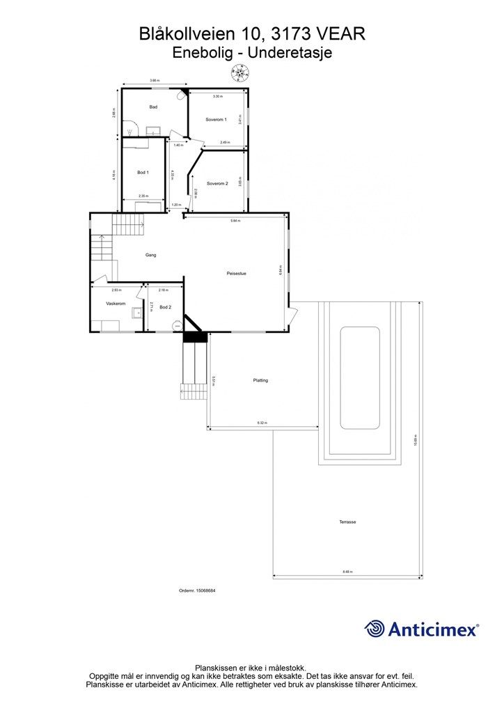 Plantegning-20070857-Enebolig - Underetasje