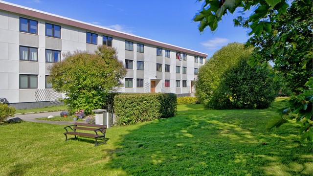Trivelige fellesområder med blant annet store grøntområder og diverse beplantninger - mulighet for parkering
