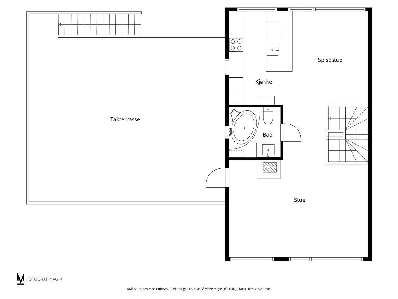 Plantegning 2. etasje