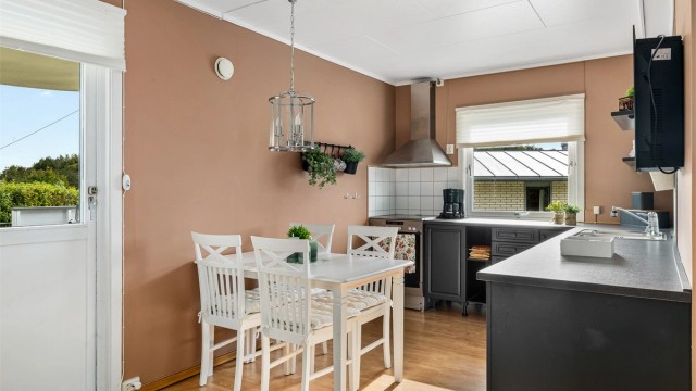 HARMONI - Fargevalget harmonerer og gir en følelse av dempet ro.