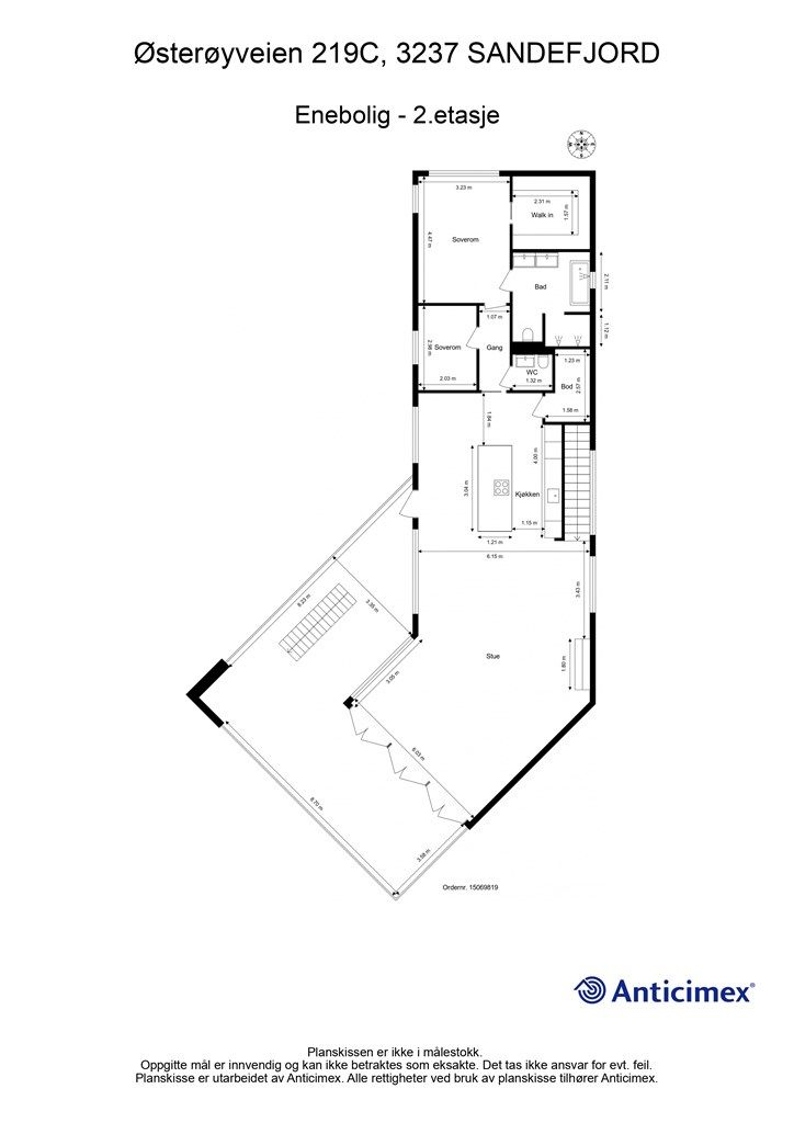 Plantegning- 2.etasje