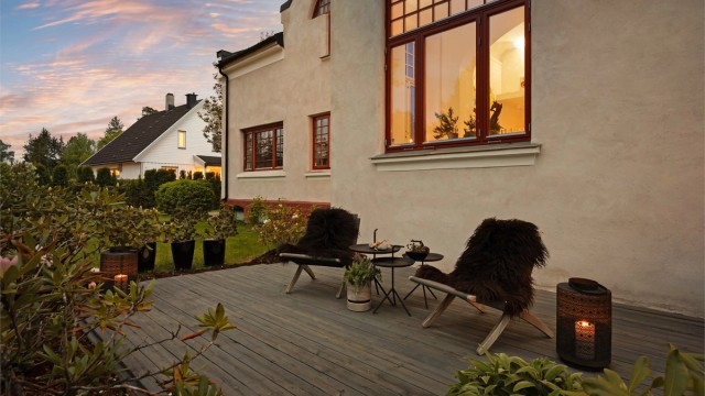 Leiligheten har en sjelden kvalitet fantastiske fellesområder