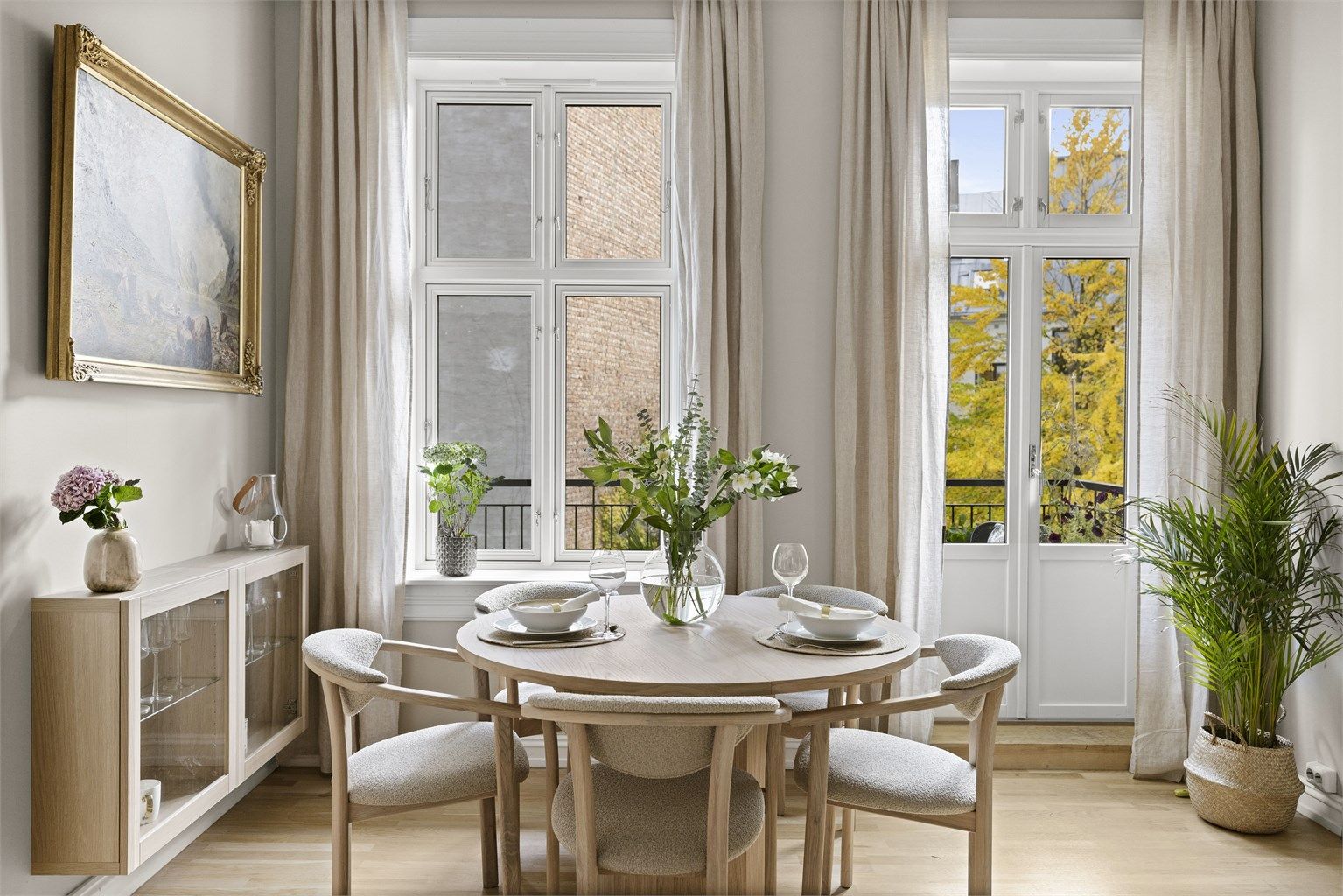 Her kan man samles for trivelig måltider.