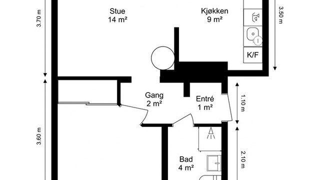 Leiligheten disponerer to boder for ekstra lagringsplass, én i kjelleren og én på loftet.