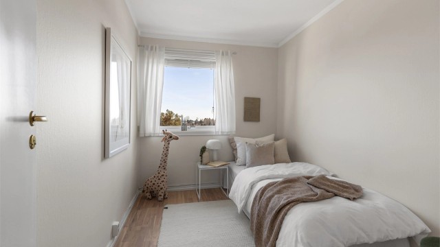 De andre soverommene passer god som gjesterom, barnerom eller kontor.