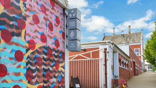 Kreativt og urbant nabolag på Storhaug med kort vei til kafeer og kulturliv.