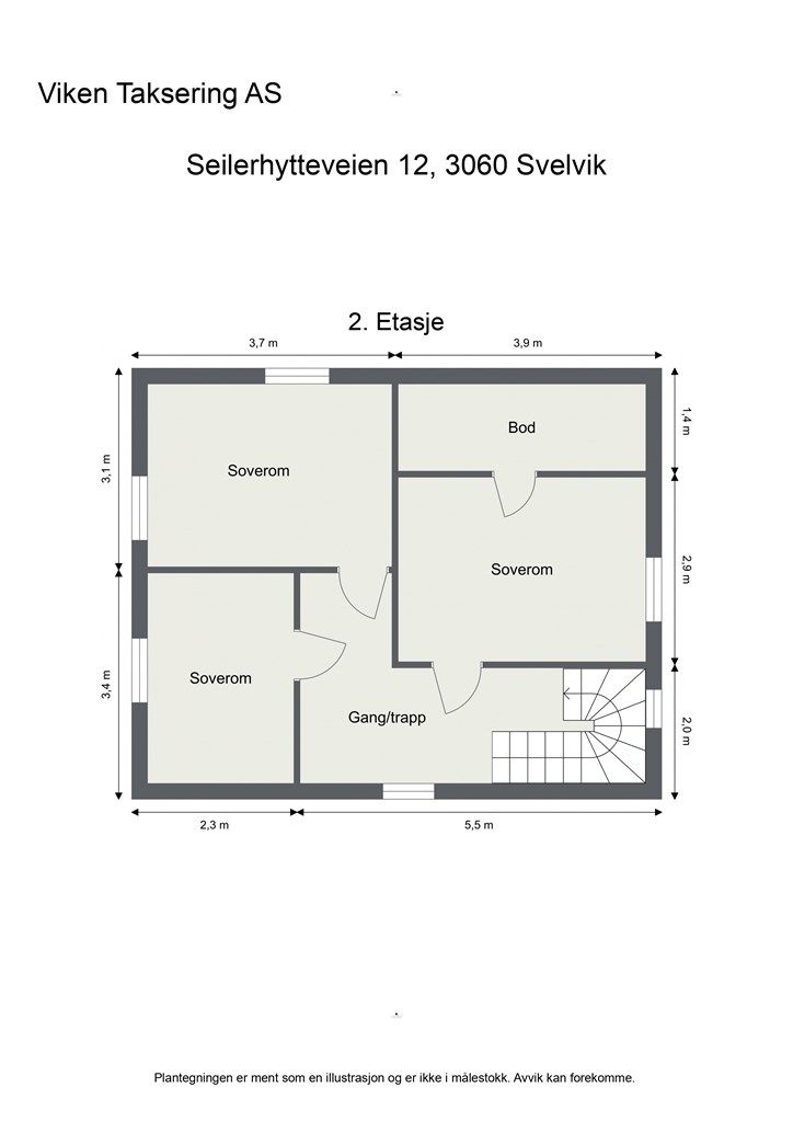 Plantegninger 2. Etasje