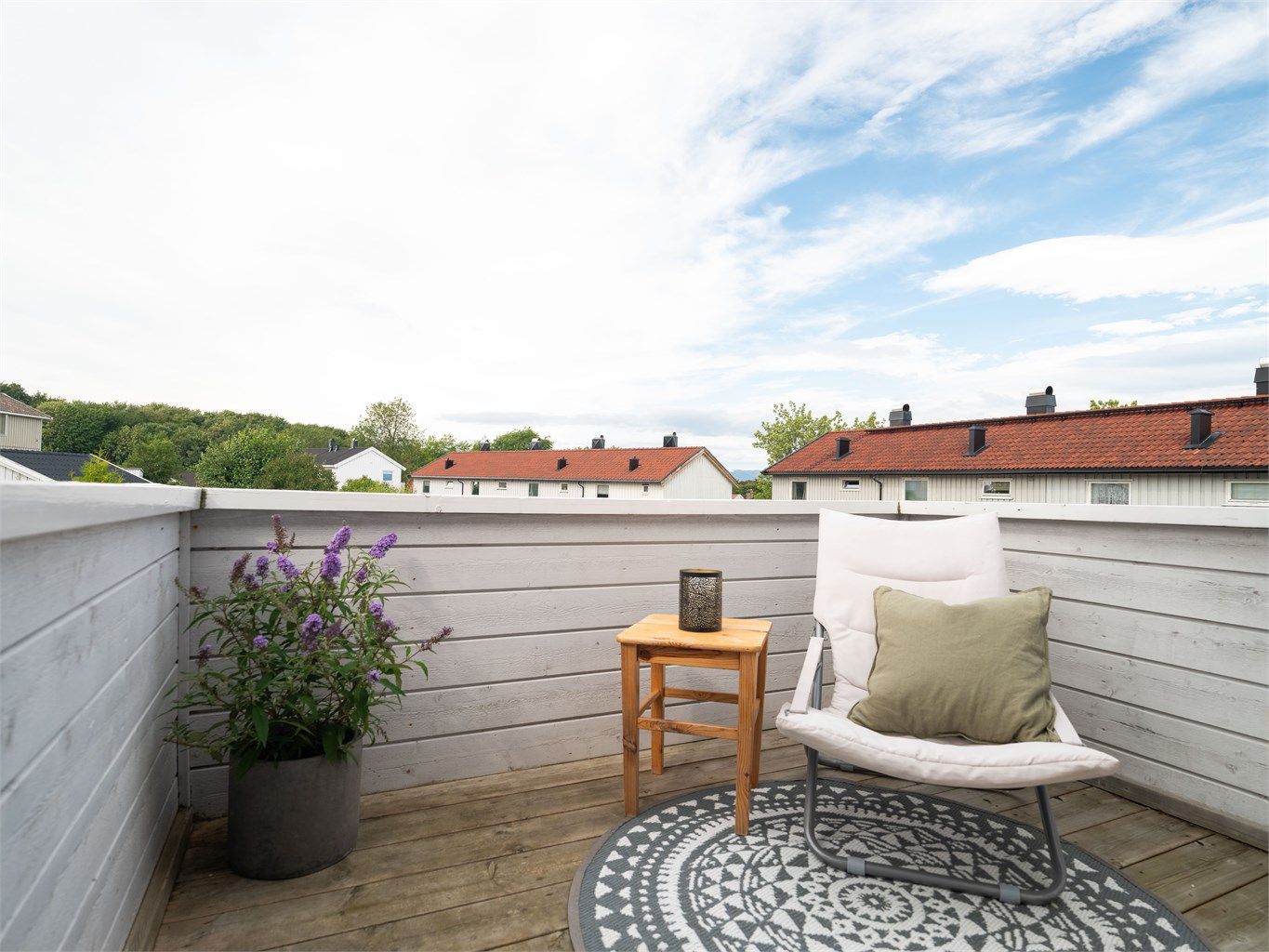 Her er det sol til langt på kvelden