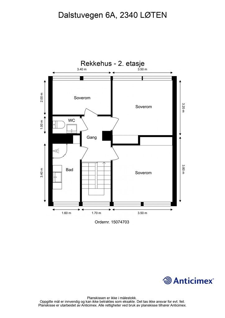 Plantegning 2. etasje