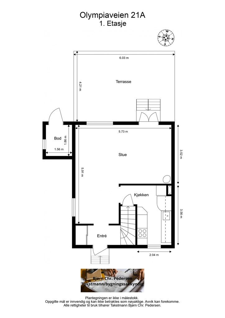 Plantegning 1. etasje