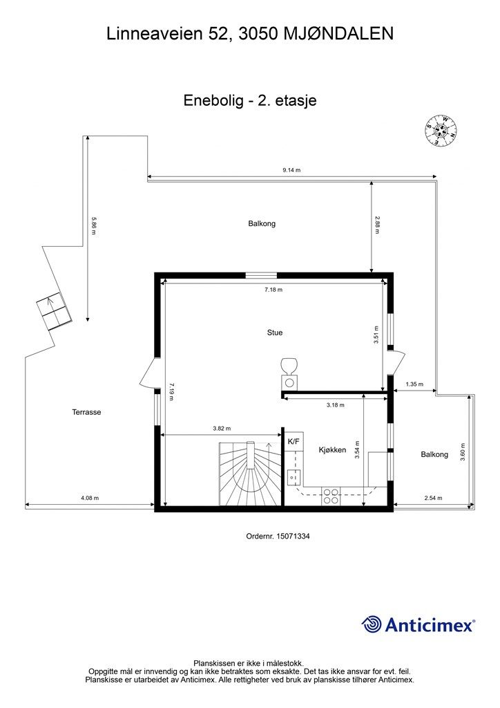 Plantegning 2. etasje