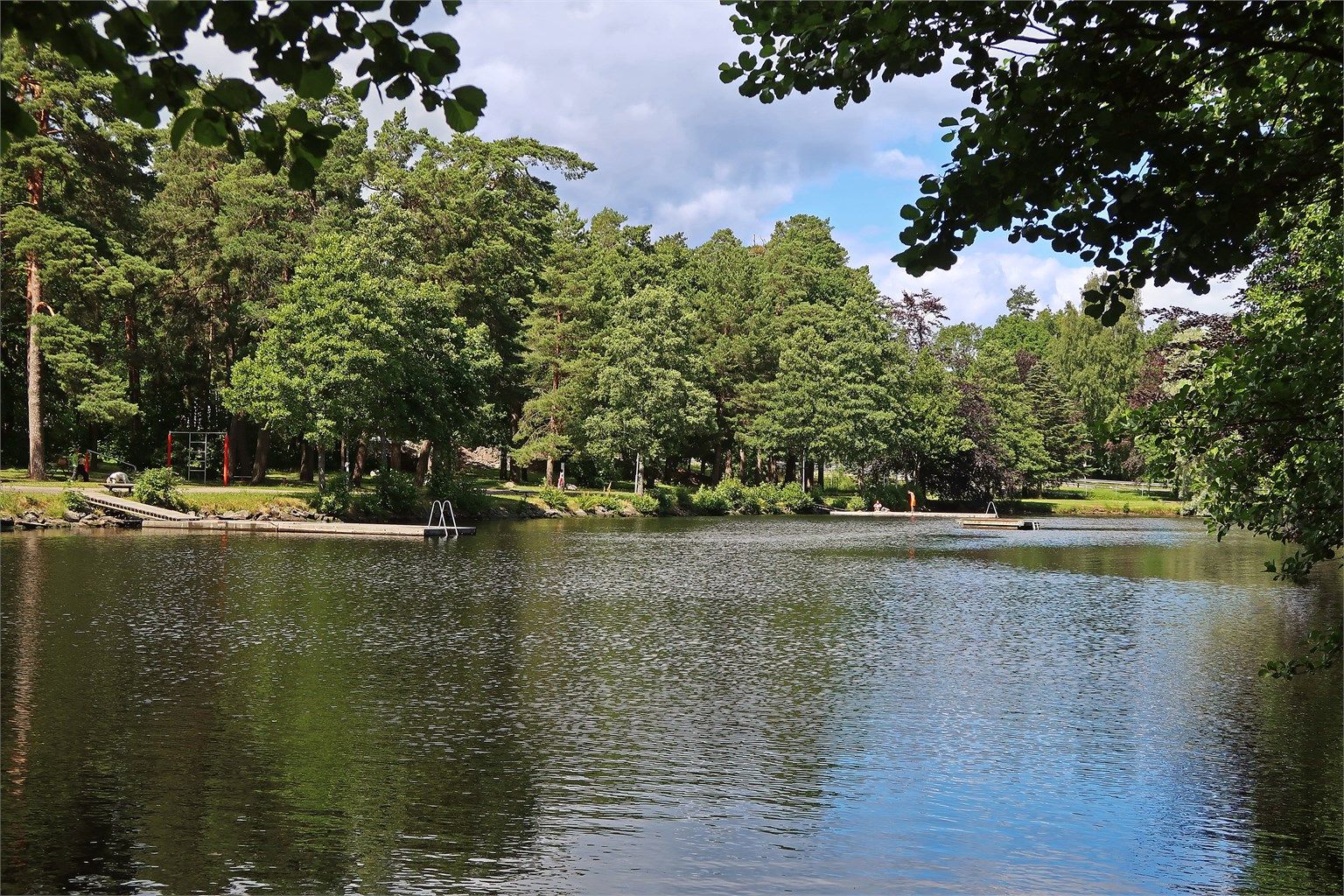 Her er det fine forhold for rekreasjon hele året.