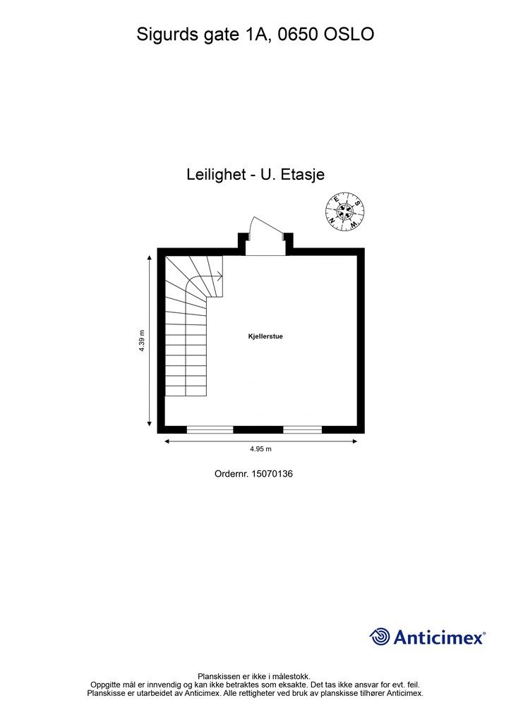 Plantegning - kjeller.