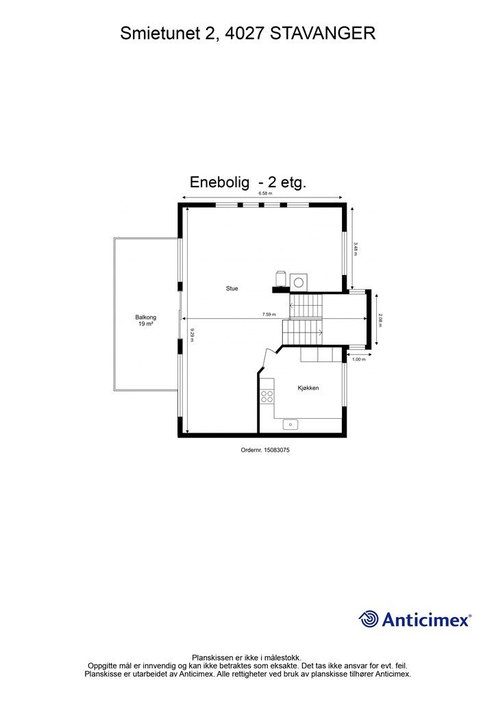 Plantegning- 2 etg.