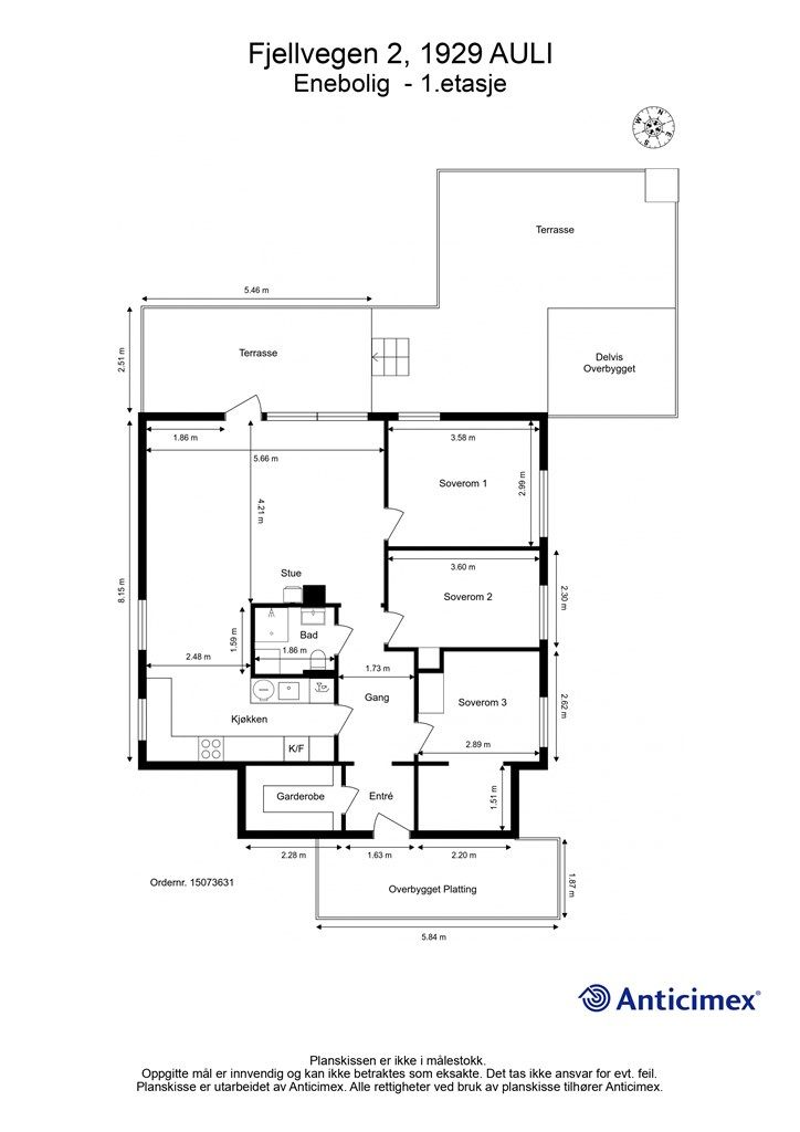 Plantegning 1.etasje