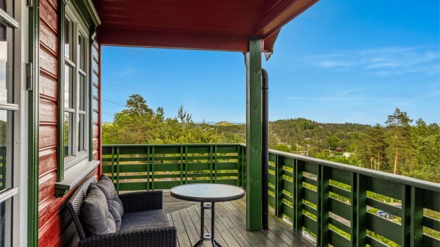 Med overbygget veranda kan du oftere sitte ute.