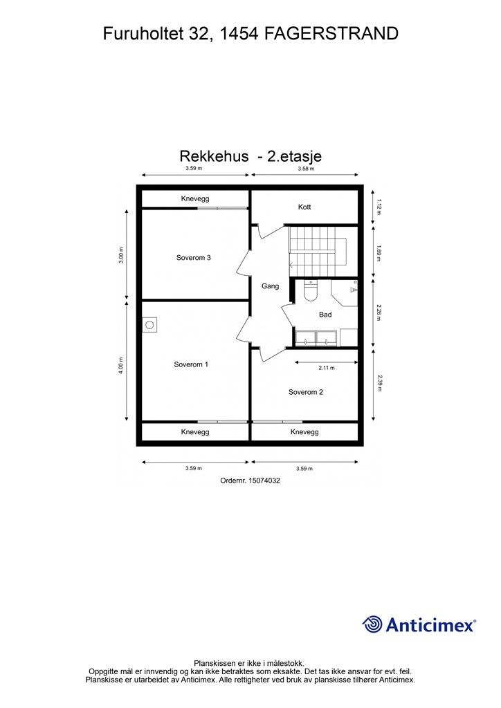 Plantegning 2.etasje