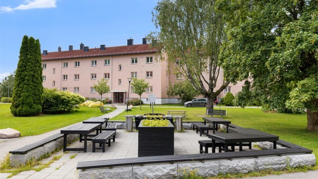 Borettslagets felles grillplass
