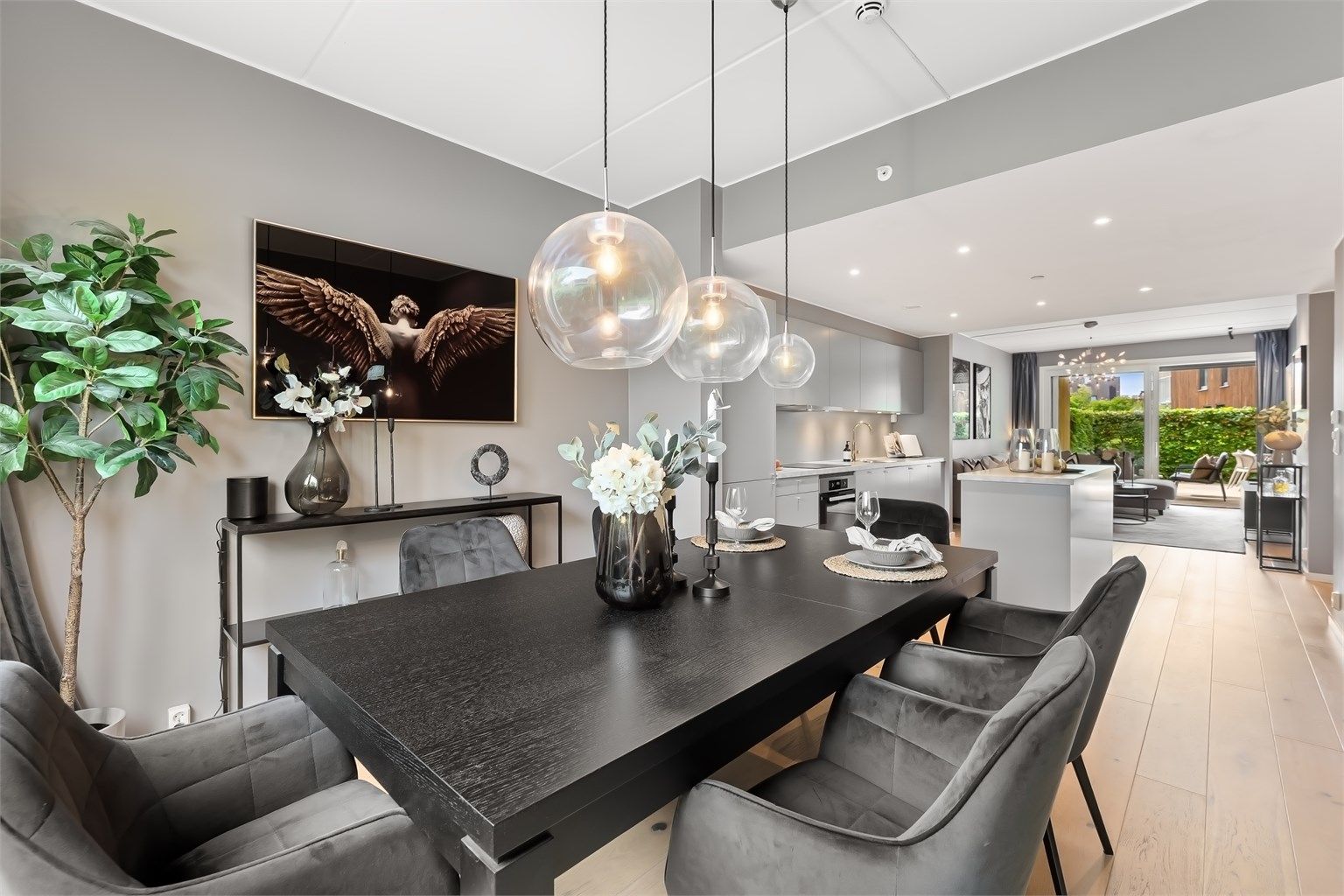 Her er det også muligheter for et soverom hvis behovet er der. Se alternativ planskisse