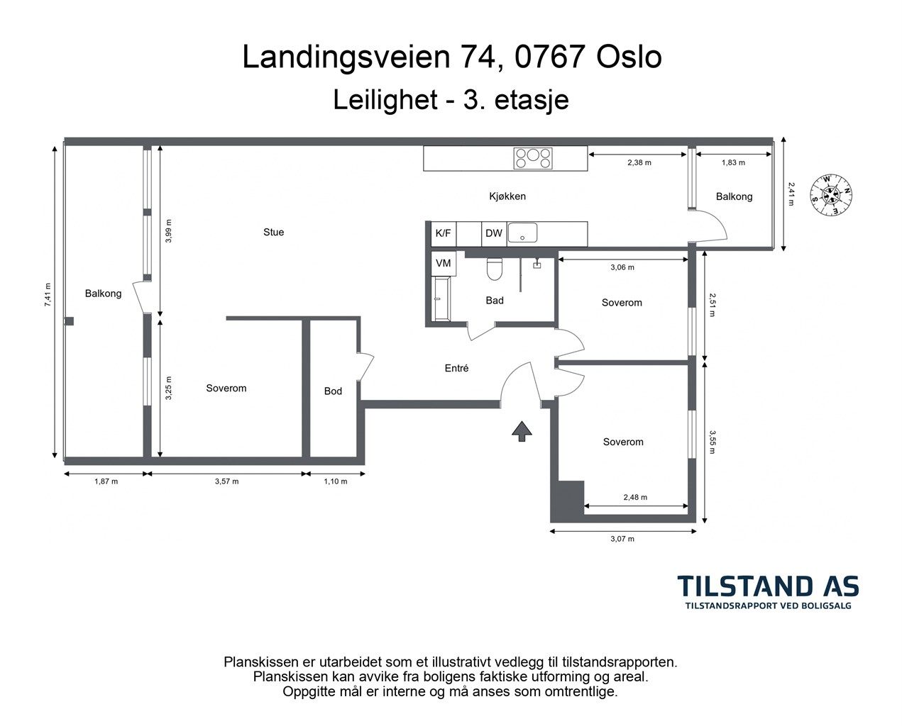 Plantegning.