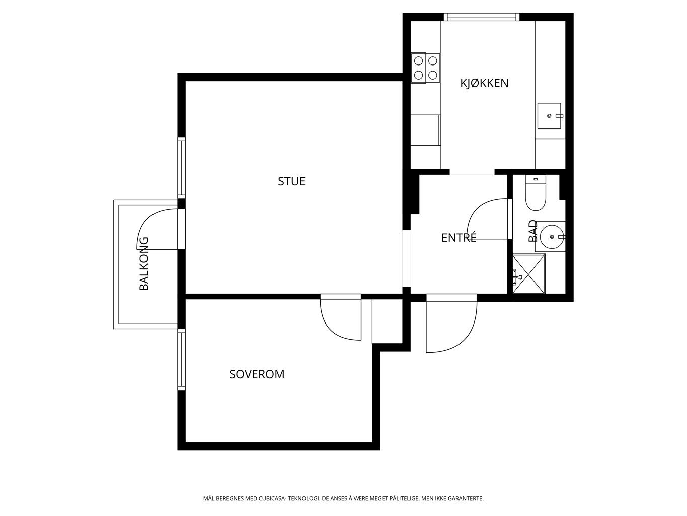 Leiligheten disponerer også to eksterne boder i samme etasje.