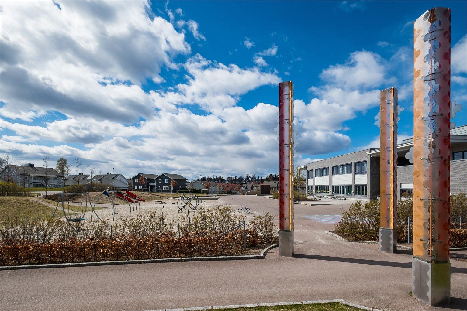 Sandeåsen barnehage ligger også i gangavstand fra boligen.