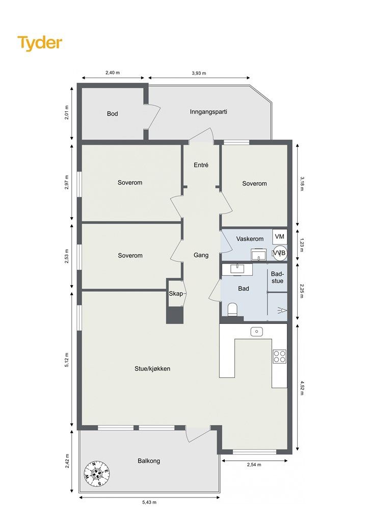 Plantegning 2. Etasje