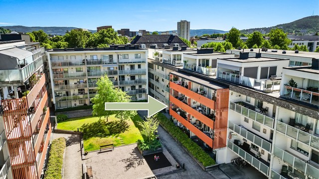 Lys og gjennomgående 3-roms eierleilighet beliggende i 2. etasje.
Foto: Haiman Askari
