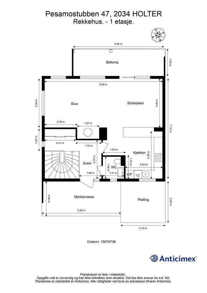 Plantegning 1.etasje