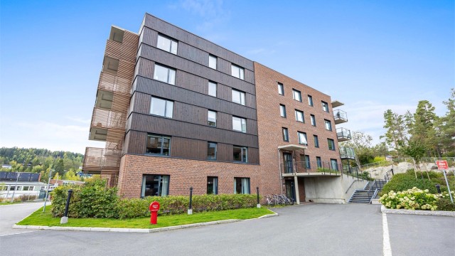 Moderne leilighetsbygg fra 2022.