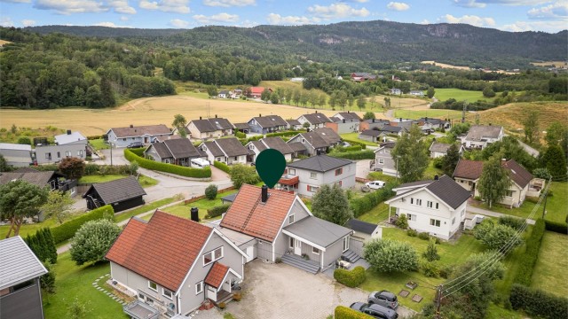 Meget attraktivt og populært boligområde like utenfor Lierbyen sentrum