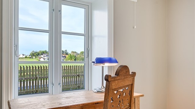 Barnerom, kontor eller gjesterom? Med flott landlig utsyn