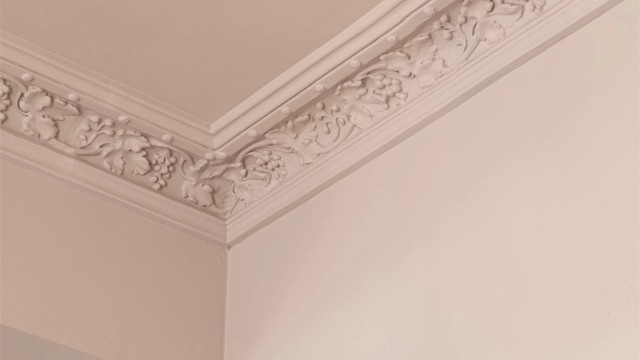 Fine detaljer med stukkatur...