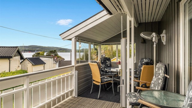 FAVORITTPLASSEN: Her nytes solrike dager og sene sommerkvelder.