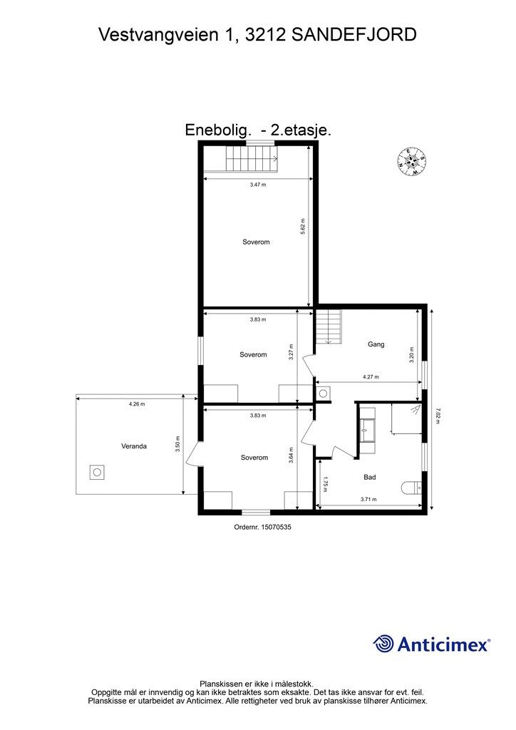 Plantegning 2.etasje