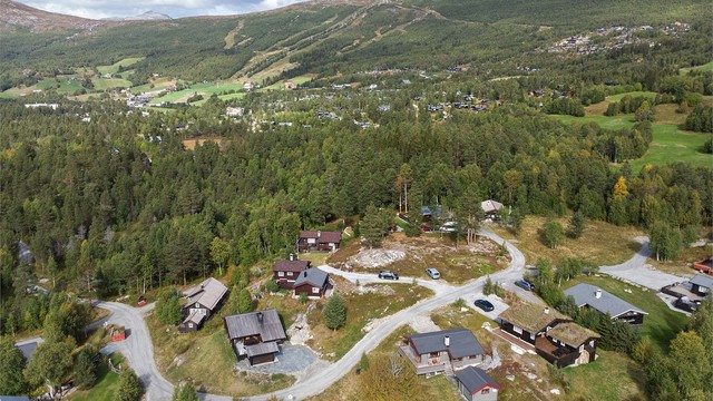 Bjorli skisenter ligger kun fire minutters biltur unna hytta med seks heiser og varierte nedfarter.